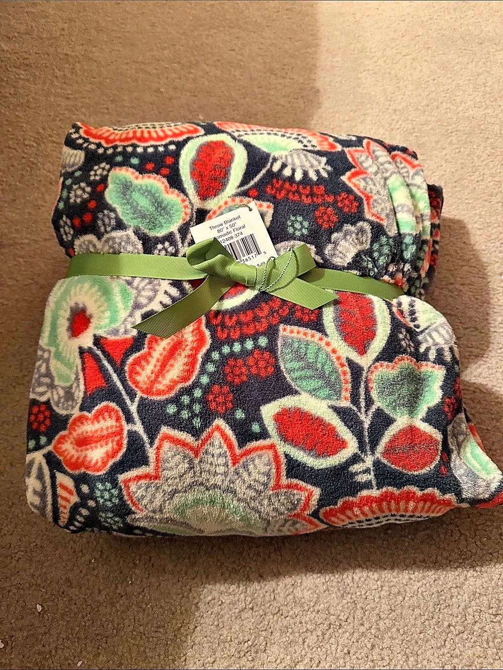 Vera Bradley Nomadic Floral Throw Blanket